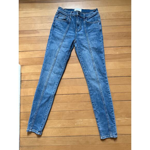 Current/Elliott Denim - Current/Elliott The High-Waist Ankle Skinny Stiletto Jeans - 25 - EUC